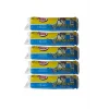 NİVEMESHOME ÖGEM BATTAL BOY ÇÖP POŞETİ 75X90 CM 70 LT 10LU RULO 5 PAKET MAVİ