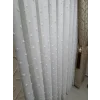 NİVEMESHOME PUFY 1-006 TAM DESEN  EKRU  1/3 PİLELİ TÜL PERDE