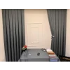 NİVEMESHOME ROMA 18542-D K.GRİ KETEN 1/3 SIK PİLELİ FON PERDE APM