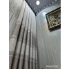 NİVEMESHOME DREAM FT671477 STONE V-5201 1/3 DENSE PLEATED BACKGROUND CURTAIN APM