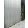 NİVEMESHOME SAMANDAĞ BEYAZ ZEMİN 1/3 SIK PİLELİ TÜL PERDE APM