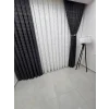 NİVEMESHOME SEDEF 1-0093 TAM DESEN EKRU 1/3 PİLELİ TÜL PERDE