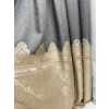 NİVEMESHOME SİDE FT632057 V-101 GRAY-CREAM 1/3 DENSE PLEATED SHEER CURTAIN APM
