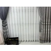 NİVEMESHOME URLA V-5404 GRİ 1/3 SIK PİLELİ FON PERDE APM