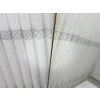 NİVEMESHOME V-105 MARİNA GÜMÜŞ  1/3 BAMBU TÜL PERDE