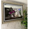 NİVEMESHOME VAZOLU ÇİÇEKLİ 60X80 TABLO