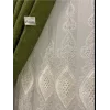 NİVEMESHOME NEW GROUND EMBROIDERED 1/3 DENSE PILE TULLE CURTAIN APM