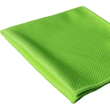 %100 MIKROFASER BAKLAVA MUSTER GLAS TUCH PISTAZIEN GRÜN 50X70 APM
