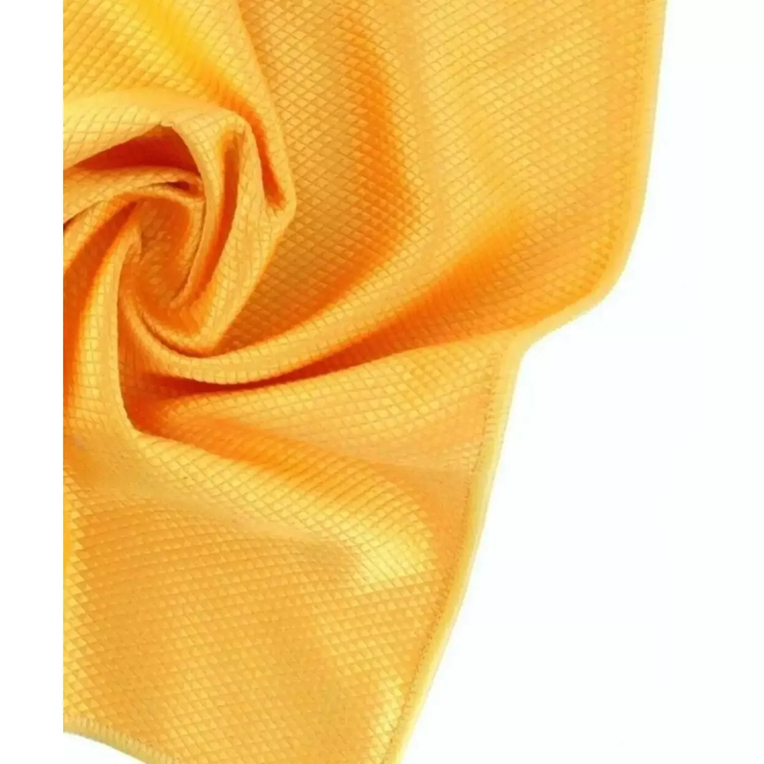 %100 MİKROFİBER BAKLAVA DESEN CAM BEZİ TURUNCU 50X70 APM