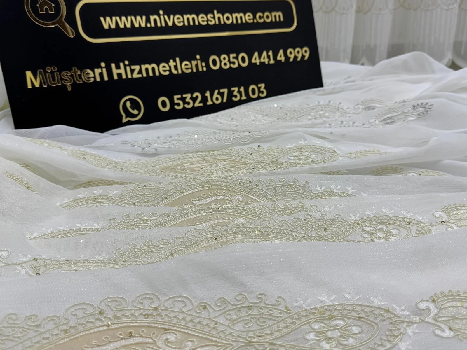 NIVEMESHOME ELİSYA 3812 GOLD ИСКРИСТЫЙ 1/2,5 СЛОИСТАЯ БАМБУКОВАЯ ШТОРА