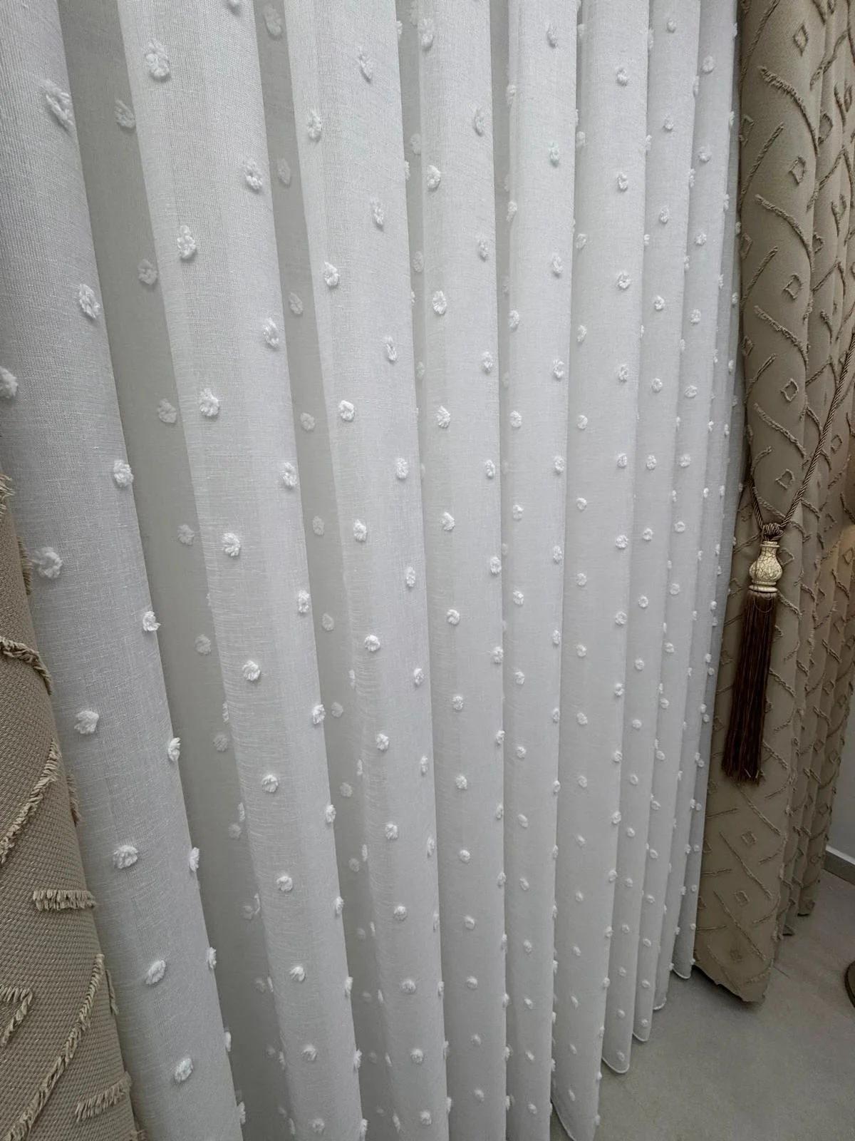 NİVEMESHOME ARYEL 1-006 1/2,5 PİLELİ TÜL PERDE APM