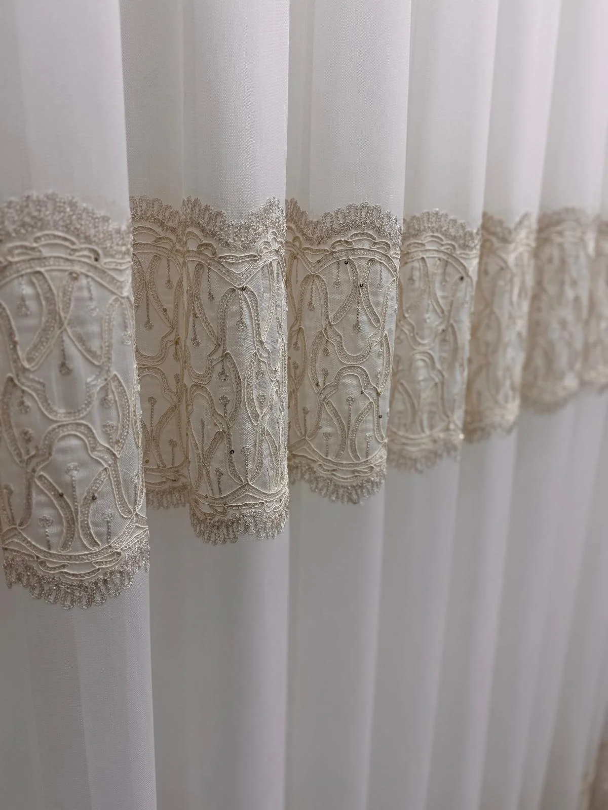 NİVEMESHOME LUMİNA 7194 V2 1/2,5 PİLELİ BAMBU TÜL PERDE