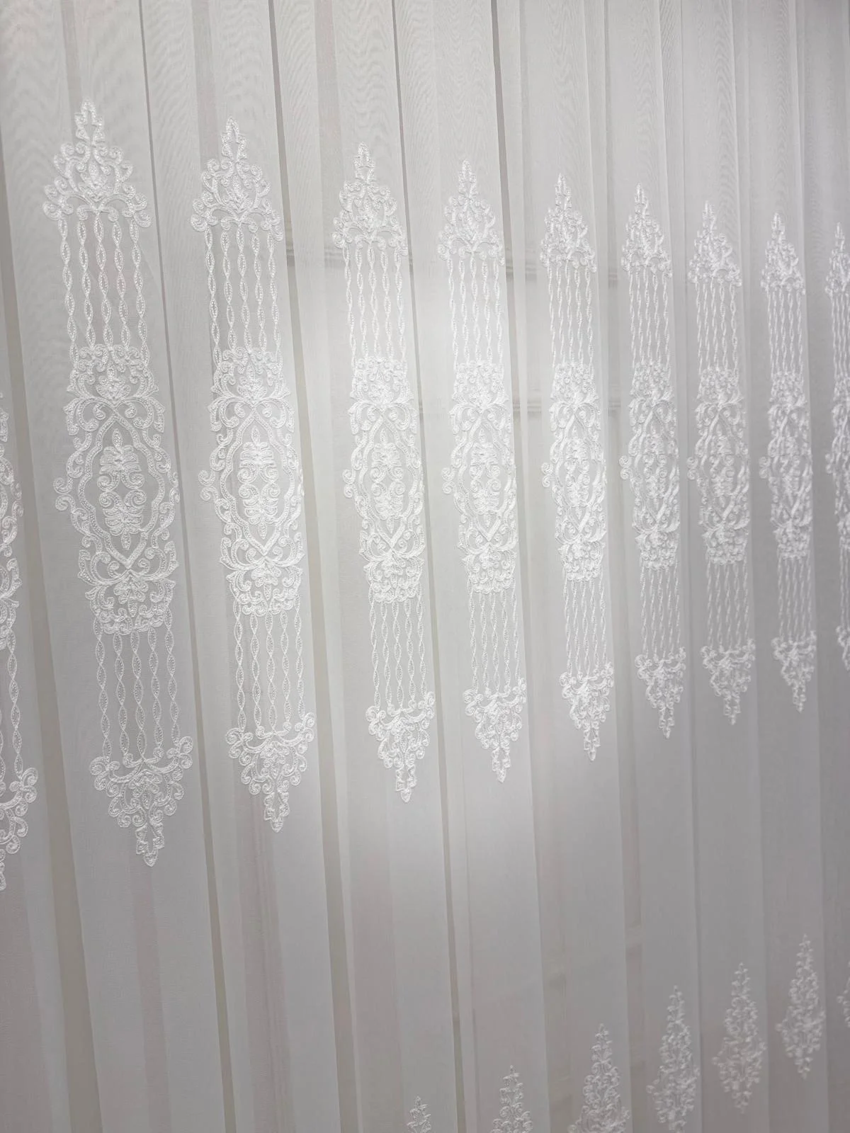 NİVEMESHOME 4528 ASEL 1/2,5 PİLELİ TÜL PERDE APM