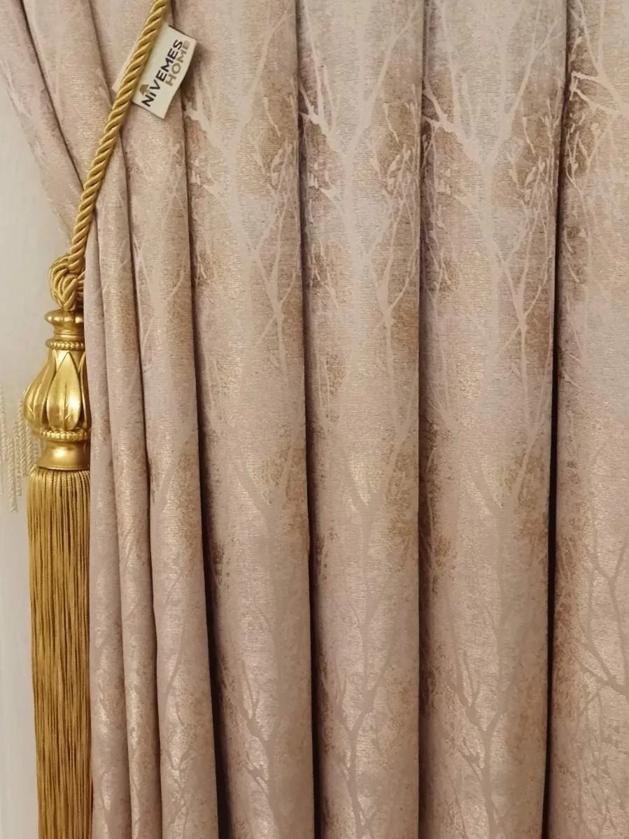 AZRA ŞEKER PINK 1/3 THICK PILE BACKDROP CURTAIN APM