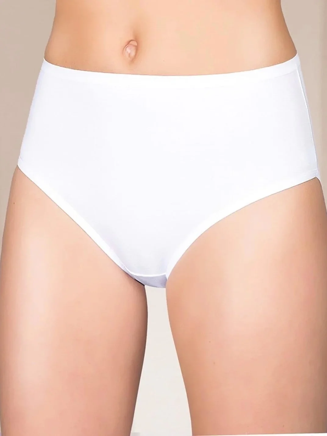 BERRAK 2057 MUJER CULOTTE DE LENCERÍA DE LYCRA BLANCO