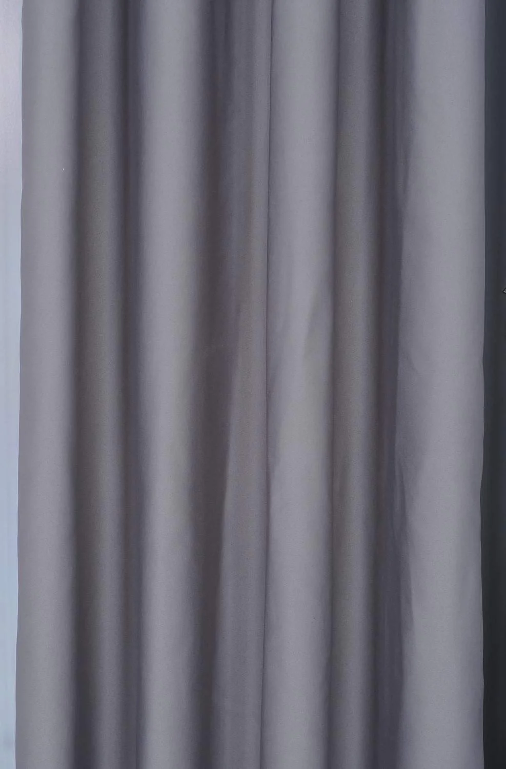 GRAY BLACKOUT PLAIN CURTAIN SHADE APM