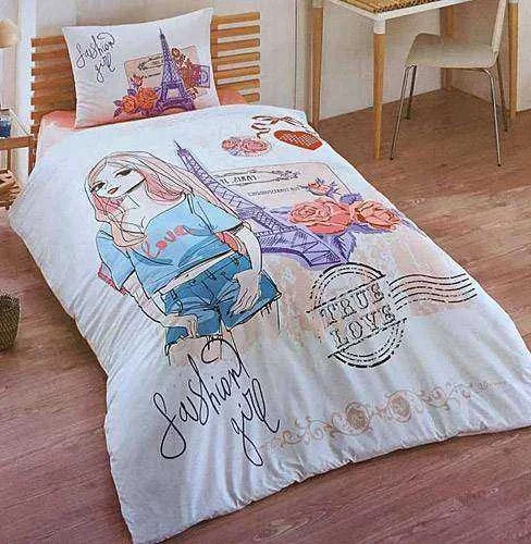 KRISTALL FASHION EINZELBETT PIKE-SET