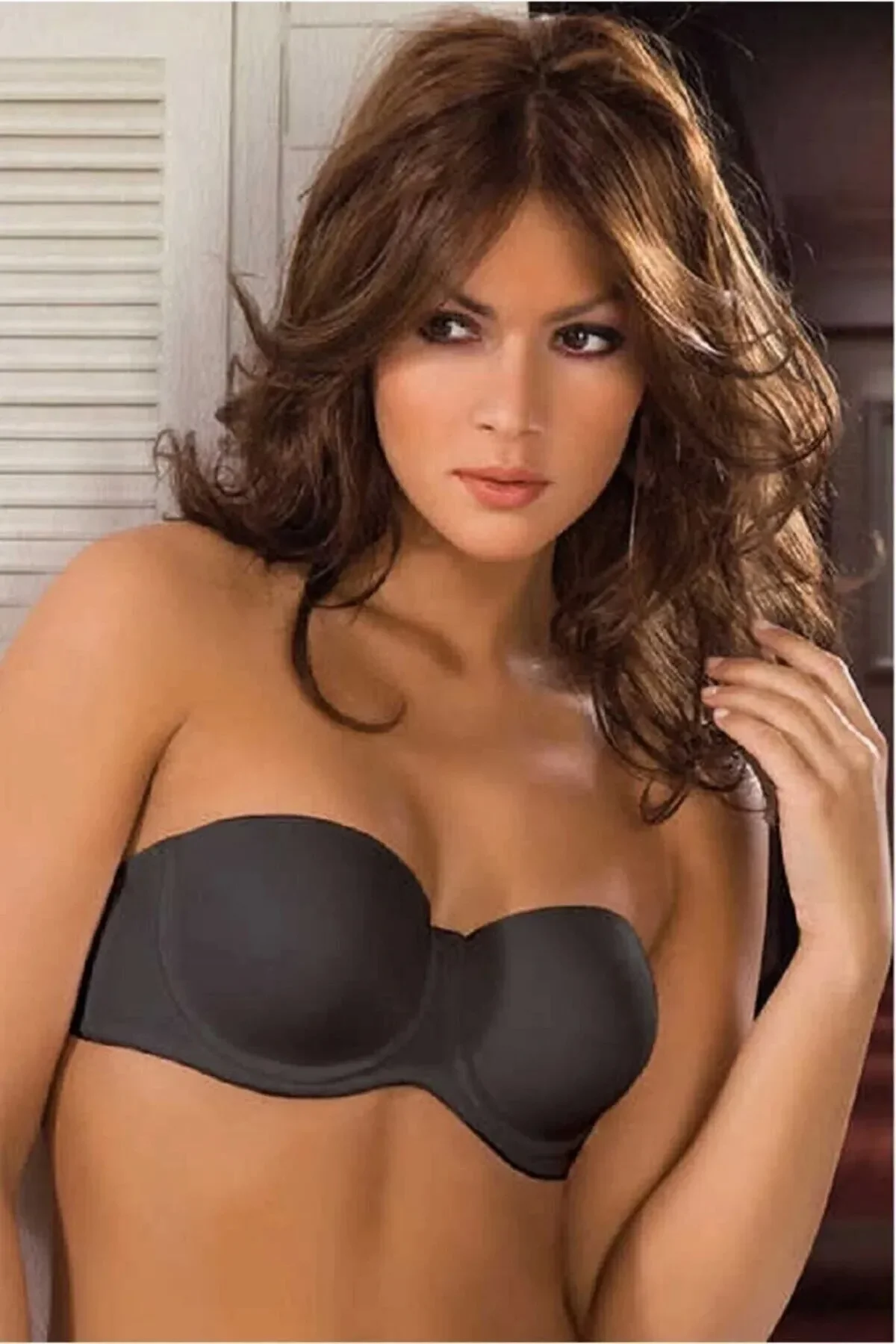LE JARDİN 7035 MICRO COATED BRA BLACK