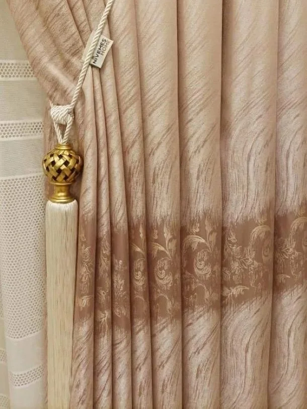 MARGARET POWDER 1/3 THICK PILLAR CURTAIN APM