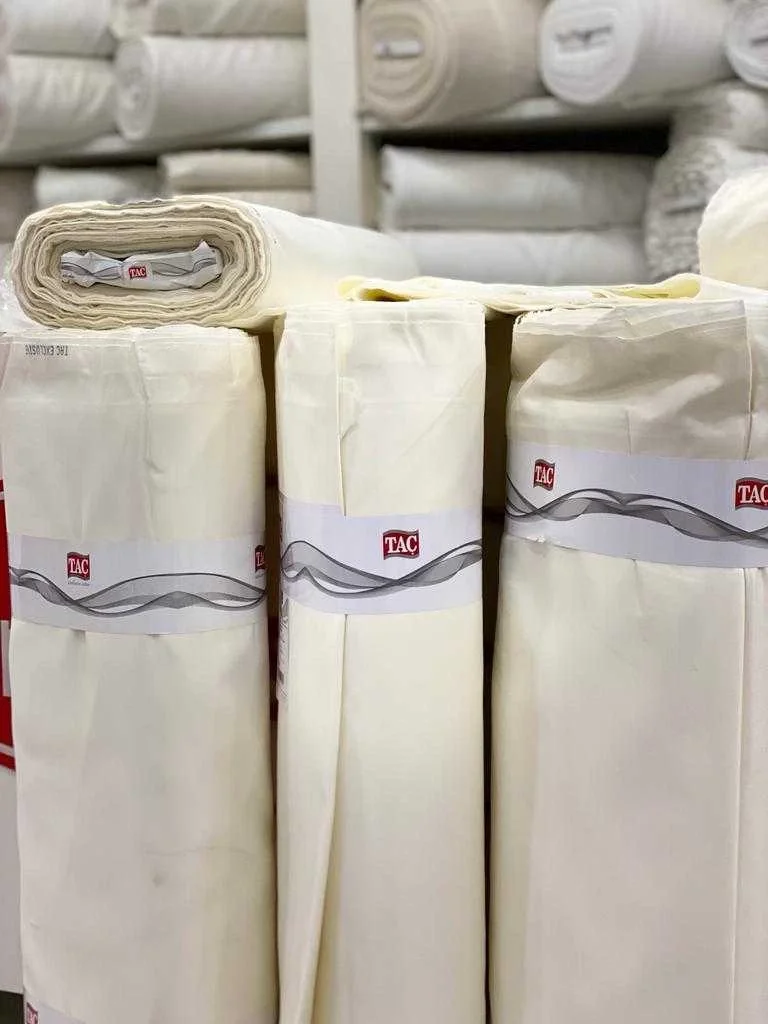 NİVEMESHOME TENDA PARASOLE IN RASO CREMA DI 1ª CLASSE