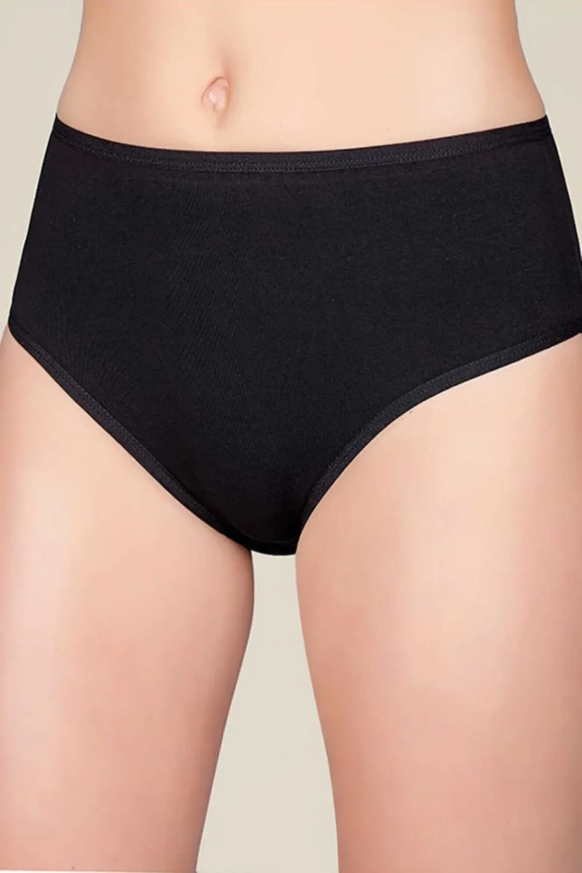 BERRAK 2108 DONNA ELASTICA BATO MUTANDINE NERA