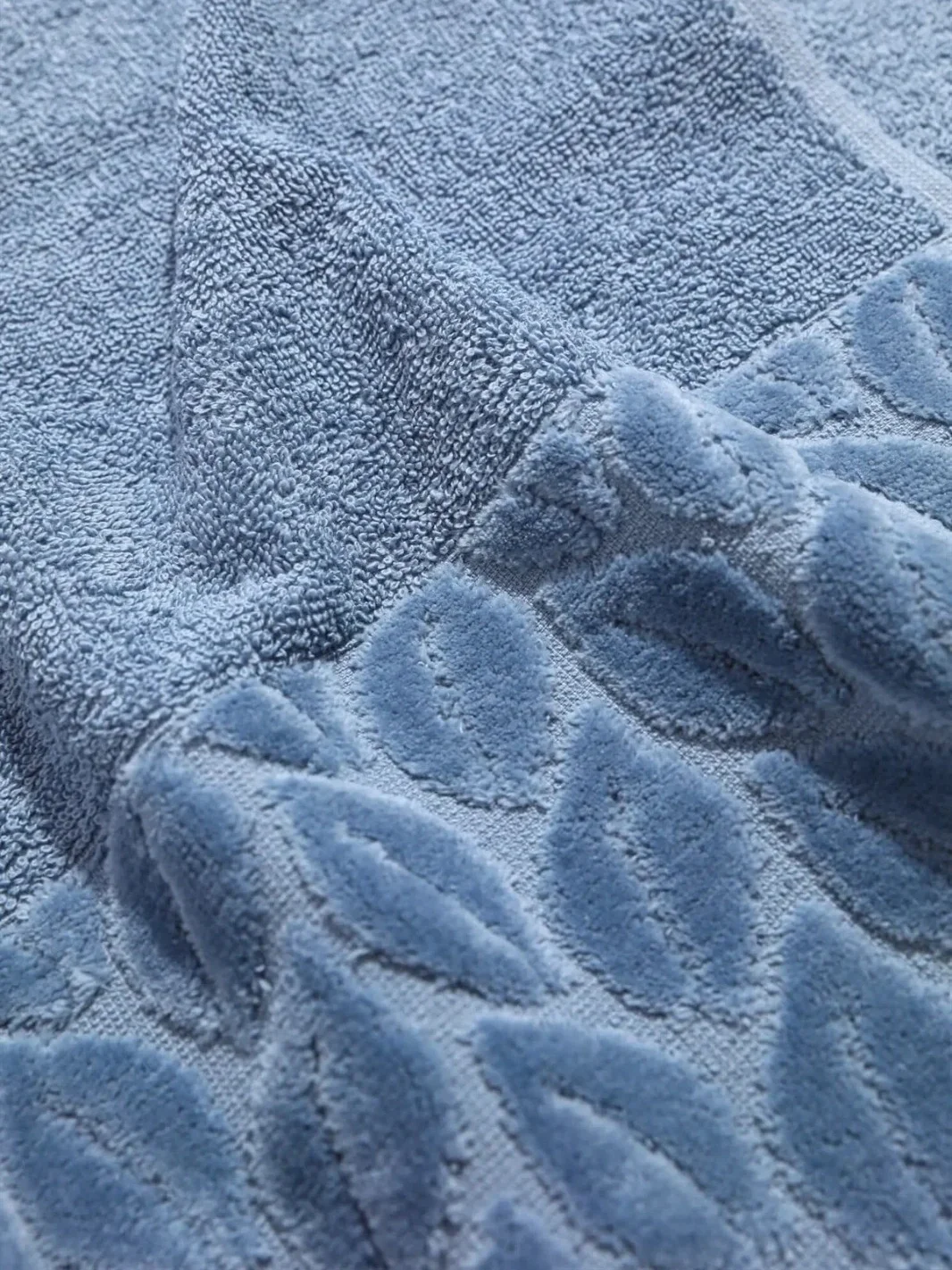 NİVEMESHOME 249 HAZAL BLAU JACQUARDHANDTUCH NURPAK