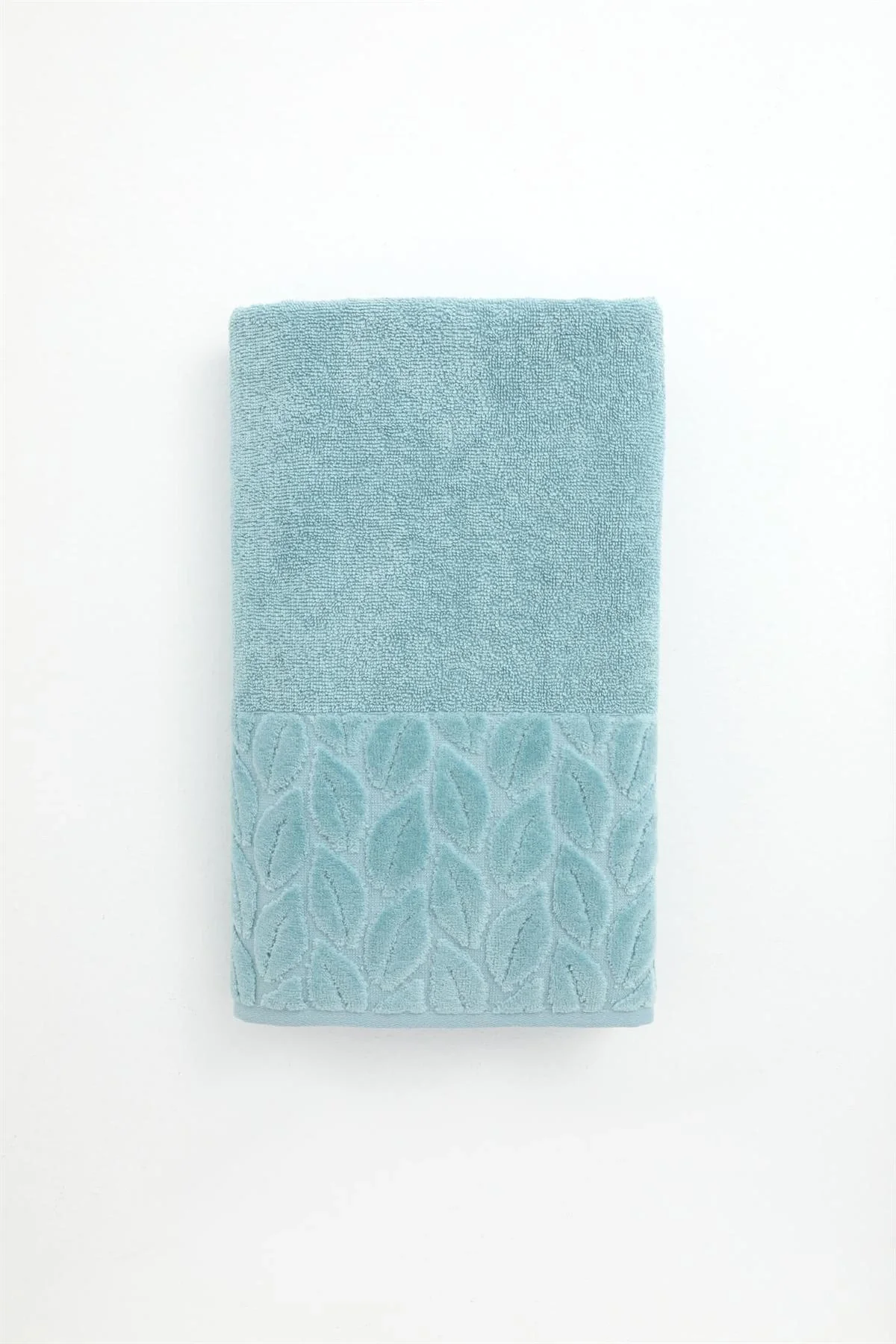 NİVEMESHOME 632 GREEN 90X150 HAZAL BATH TOWEL NURPAK