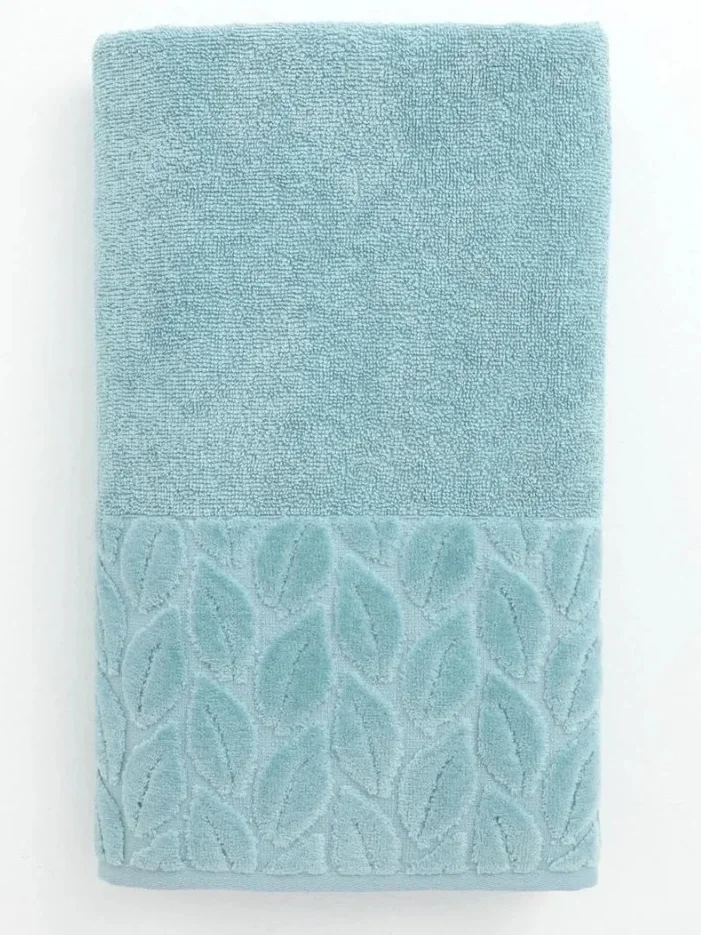 NİVEMESHOME 632 YEŞİL 90X150 HAZAL BANYO HAVLUSU NURPAK