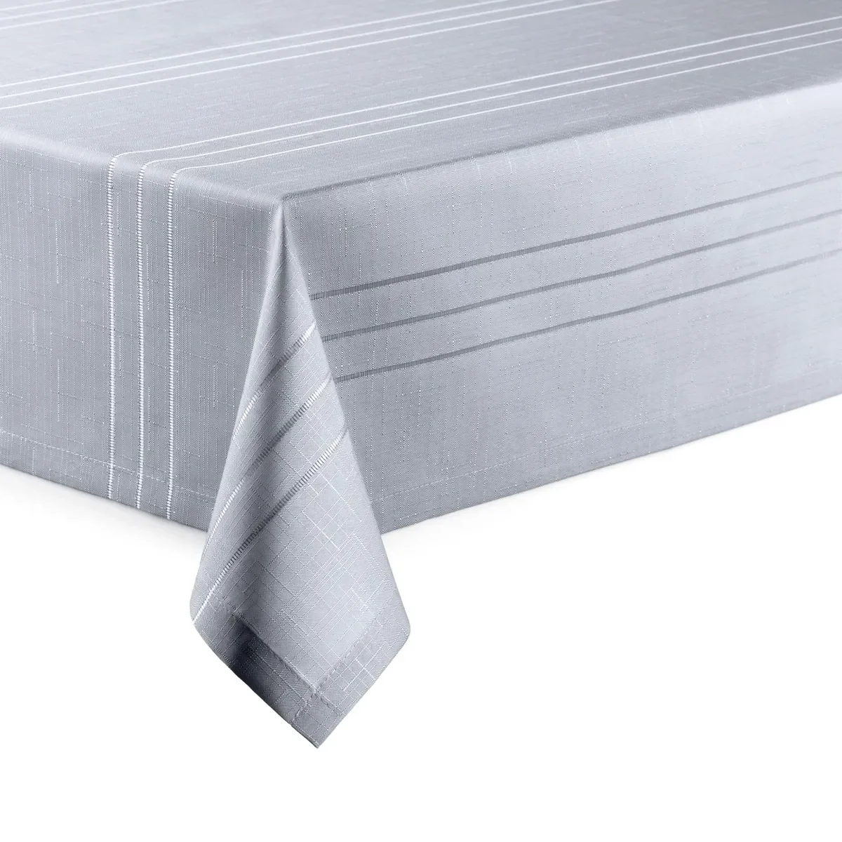 NIVEMESHOME Tovaglia da tavolo COLBER grigia chiaro 160*220