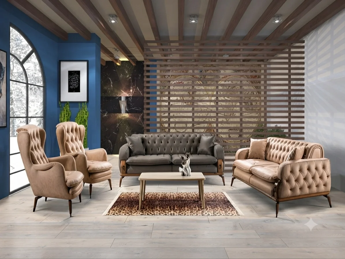 NİVEMESHOME ANKA MODERN SOFA SET