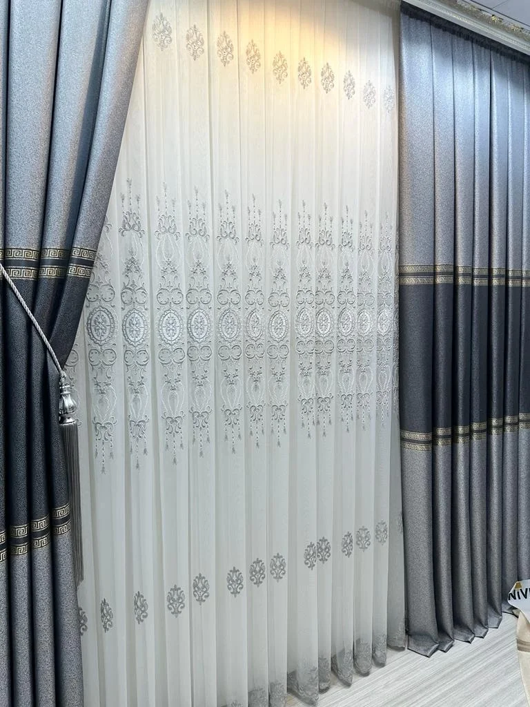 NİVEMESHOME ANTAKYA 8008 V-6113 1/3 SIK PİLELİ TÜL PERDE APM