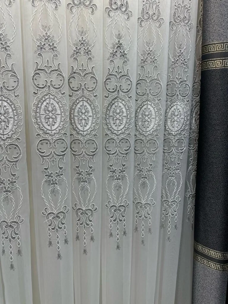 NİVEMESHOME ANTAKYA 8008 V-6113 1/3 SIK PİLELİ TÜL PERDE APM