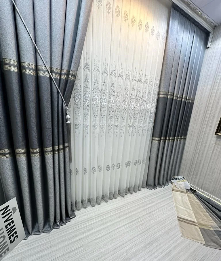 NİVEMESHOME ANTAKYA 8008 V-6113 1/3 SIK PİLELİ TÜL PERDE APM
