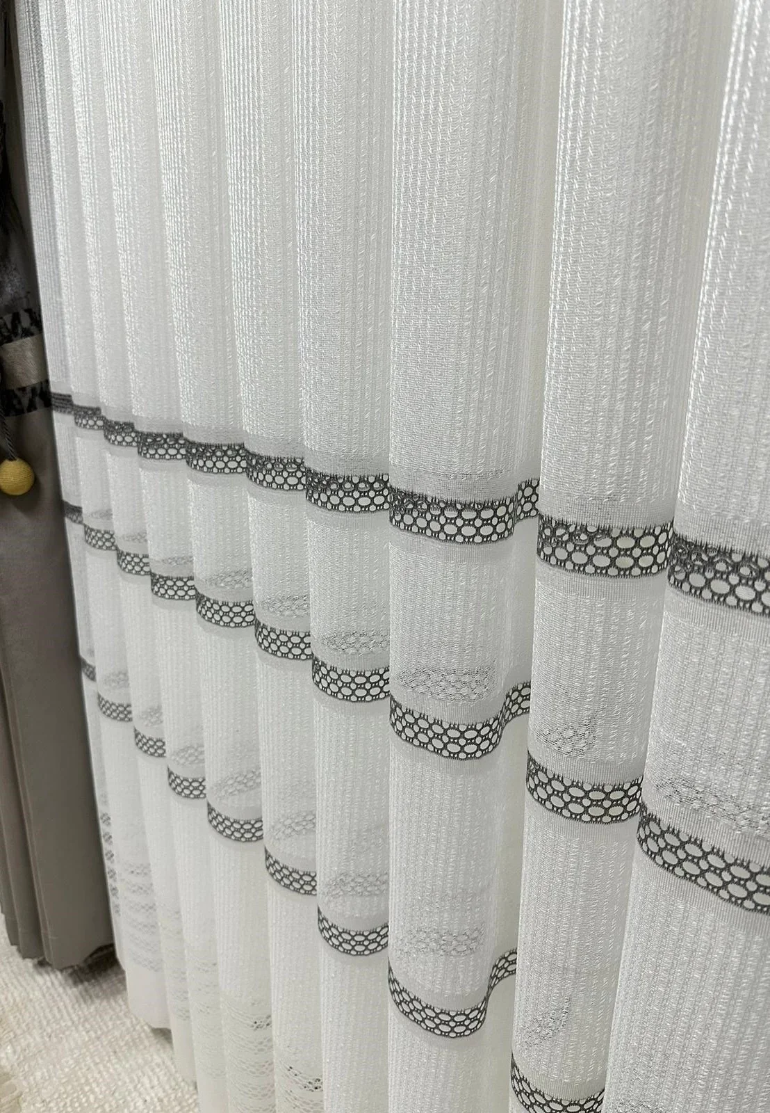 NİVEMESHOME ANTARES 8521 1/3 DENSE PLEATED TULLE CURTAIN APM