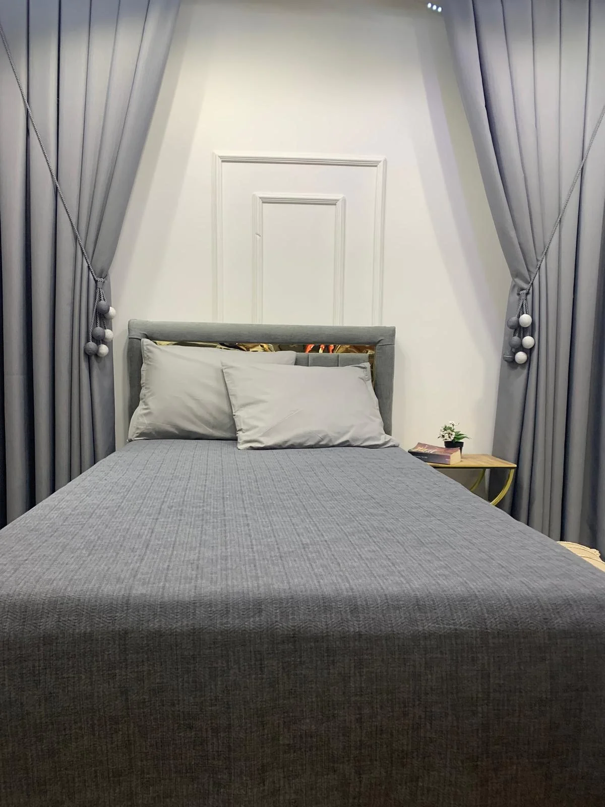 NIVEMESHOME ANTHRACITE 200X230 SINGLE QUILTED BEDSPREAD