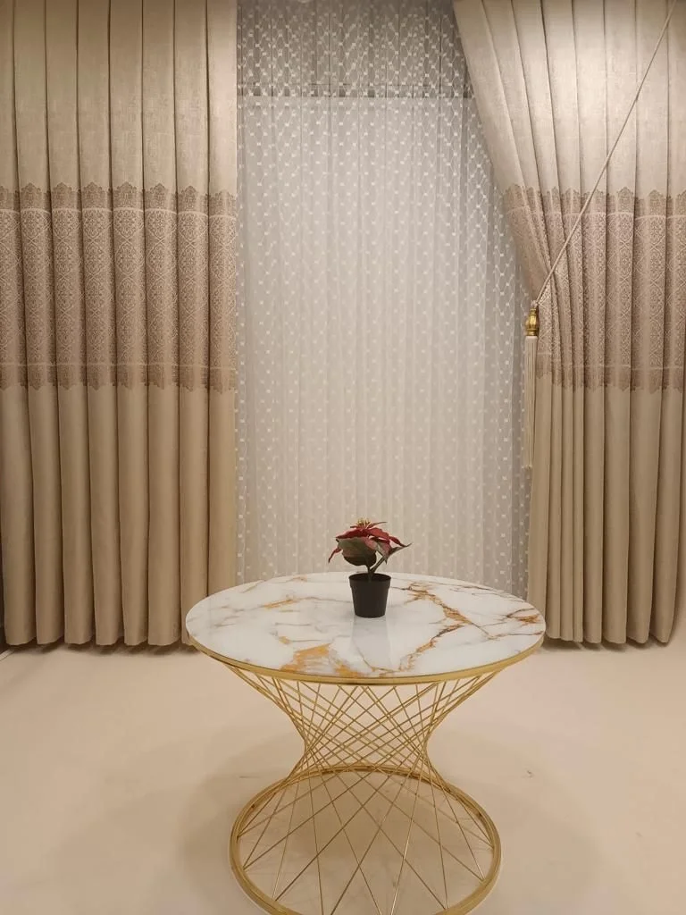 NİVEMESHOME ARORA VİZON 1/3 SIK PİLELİ FON PERDE APM