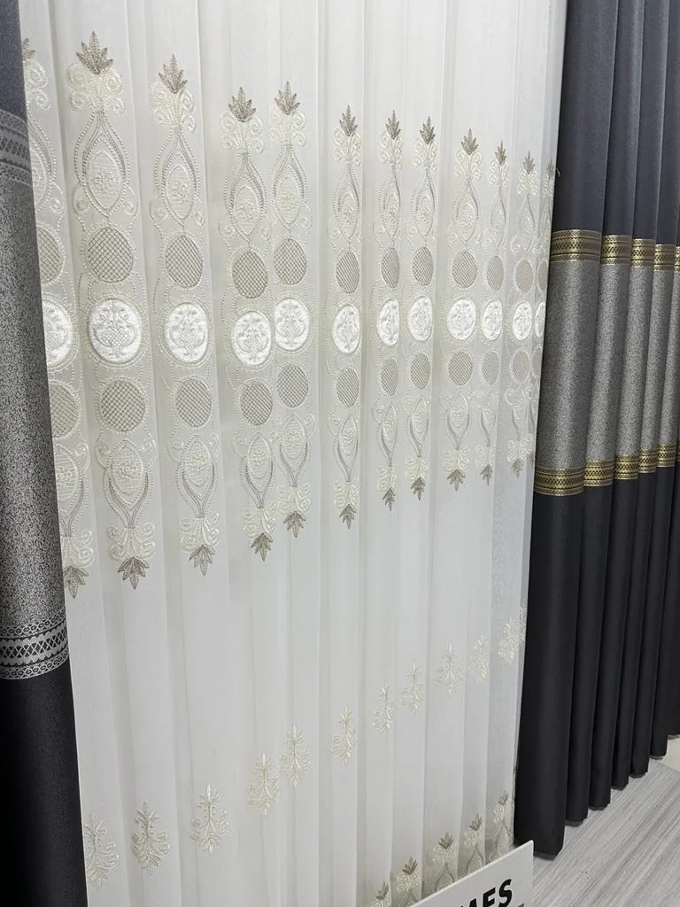 NİVEMESHOME ARTEMİS 1/3 DİK PILİLİ TÜL PERDE APM