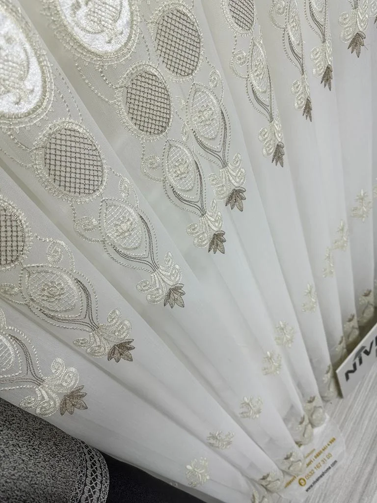 NİVEMESHOME ARTEMİS 1/3 SIK PİLELİ TÜL PERDESİ APM