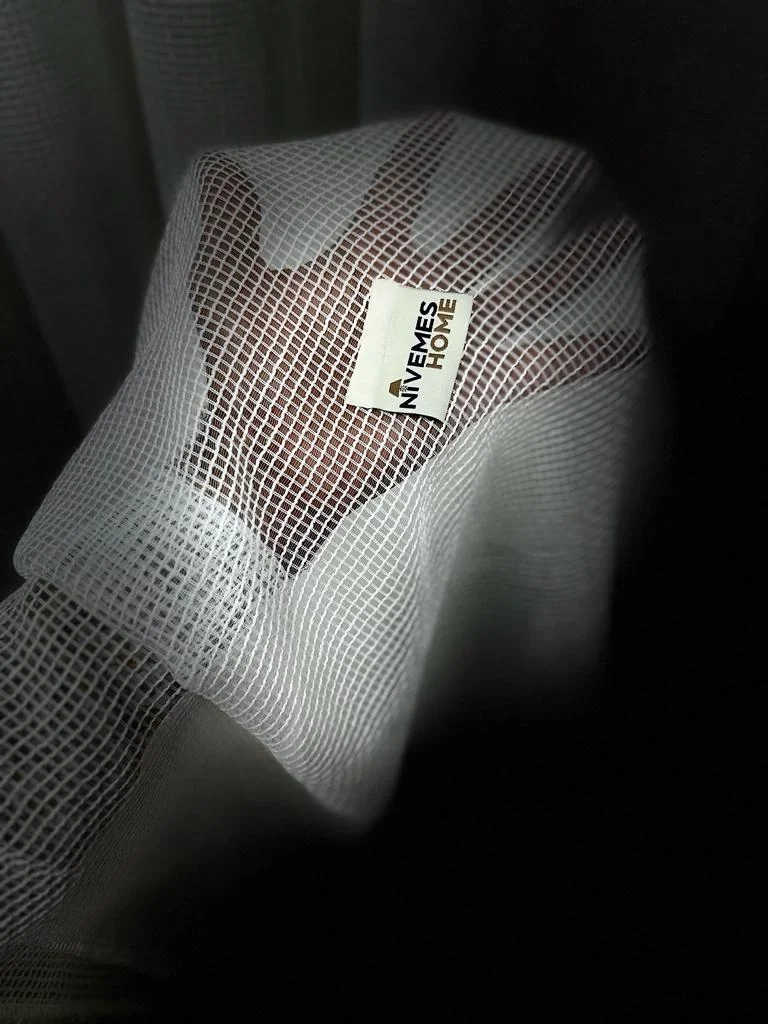 NİVEMESHOME AZTEK 018773 1/3 THICK PLEATED VOILE CURTAIN APM
