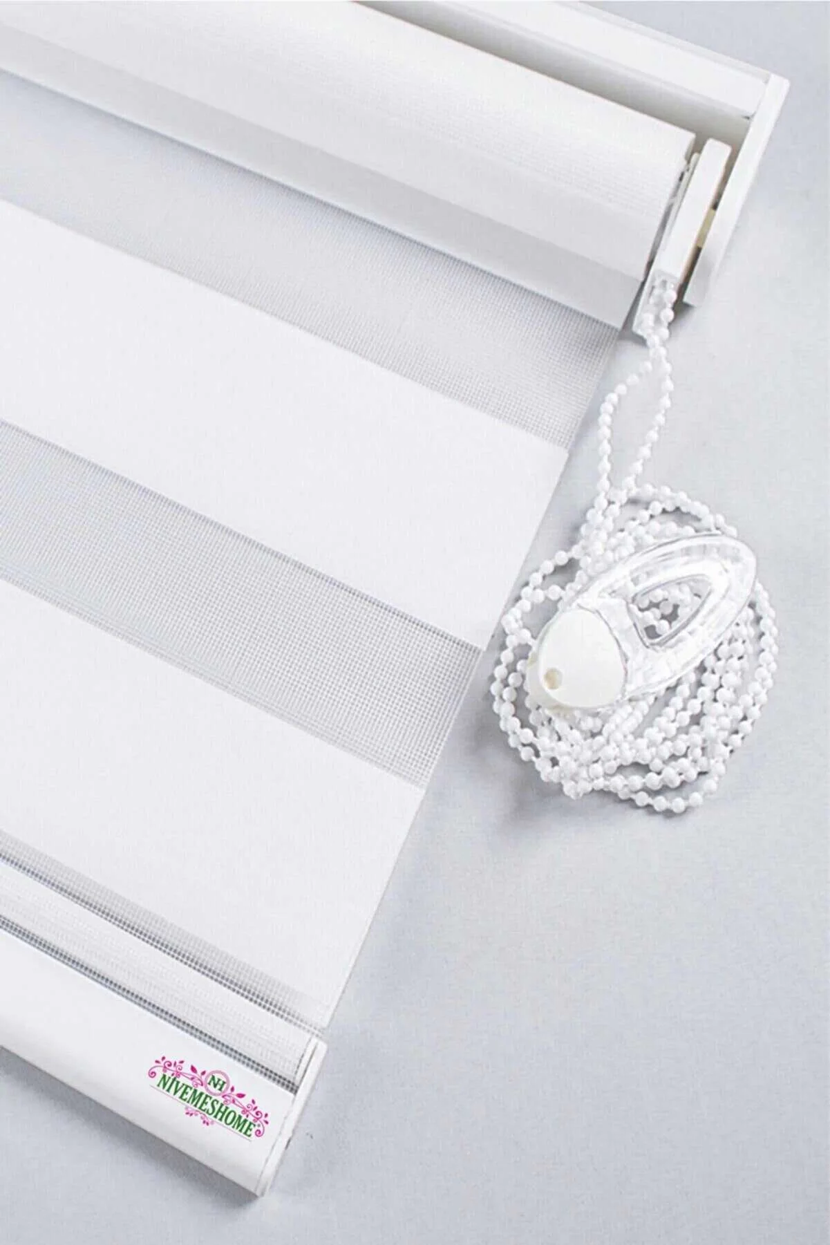 NİVEMESHOME BAMBU WEIßER ZEBRA ROLLO