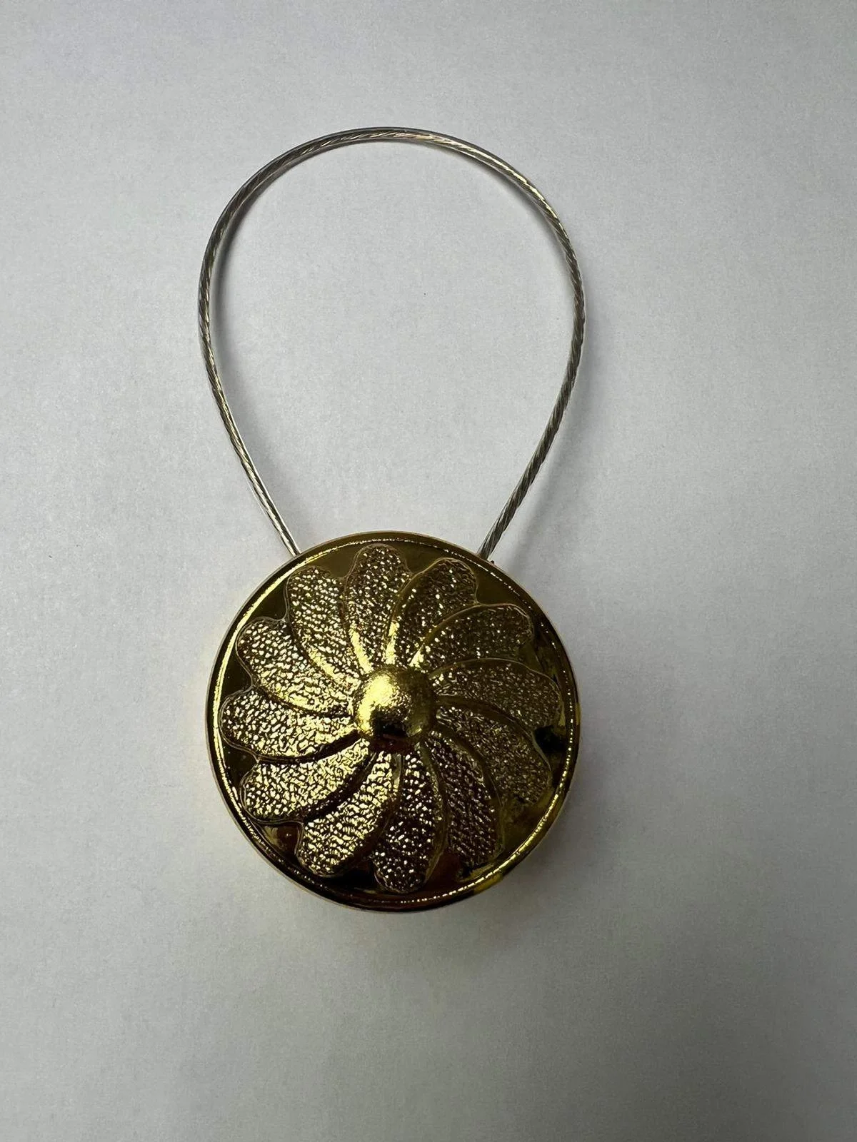 NİVEMESHOME BELLA GOLD percha de cortina