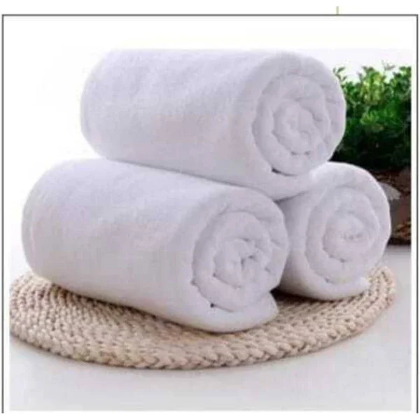 NİVEMESHOME TOALLA DE BAÑO DE BAMBÚ BLANCA NURPAK