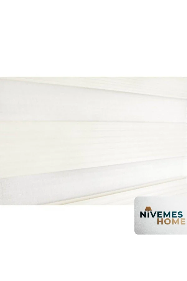 NİVEMESHOME بيضاء بلسي زيبرا باردة