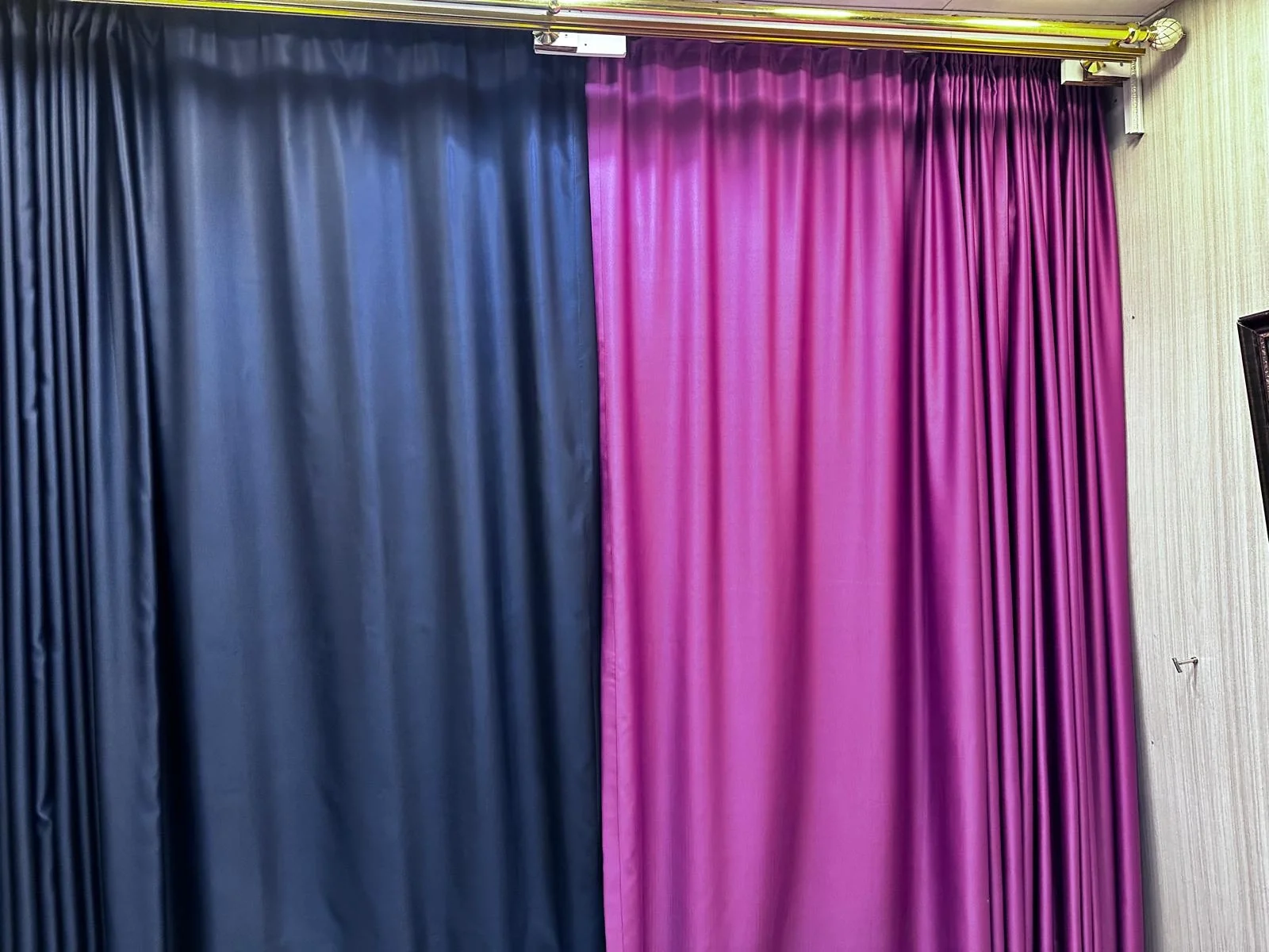 NIVEMESHOME BLACKOUT 12441 V-17 PURPLE CURTAIN APM