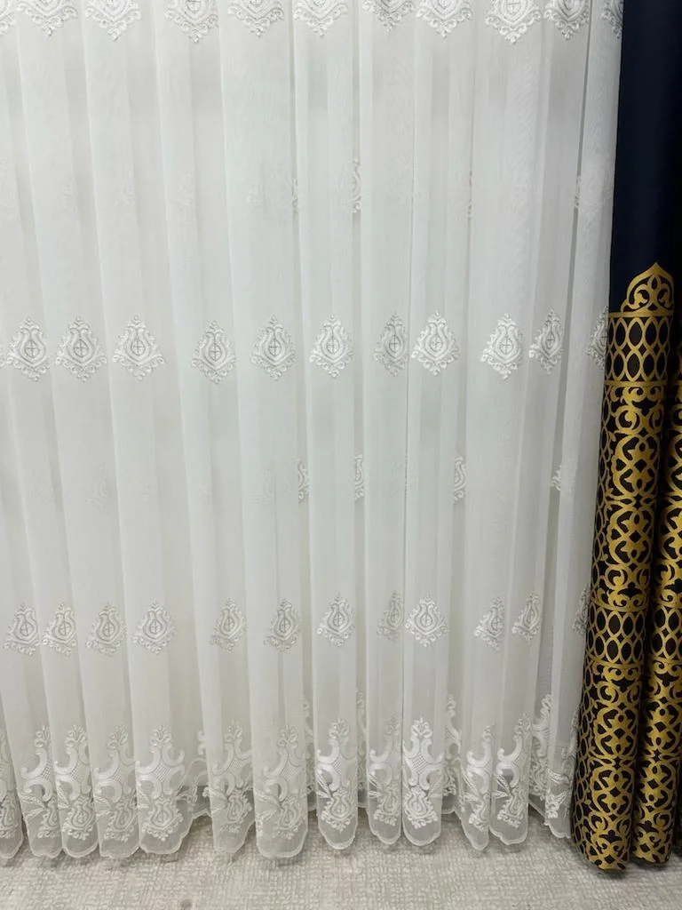 NİVEMESHOME BOHEM 1/3 SIK PİLELİ TÜL PERDE APM