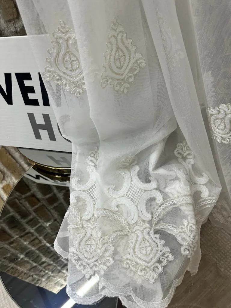 NİVEMESHOME BOHEM 1/3 SIK PİLELİ TÜL PERDE APM