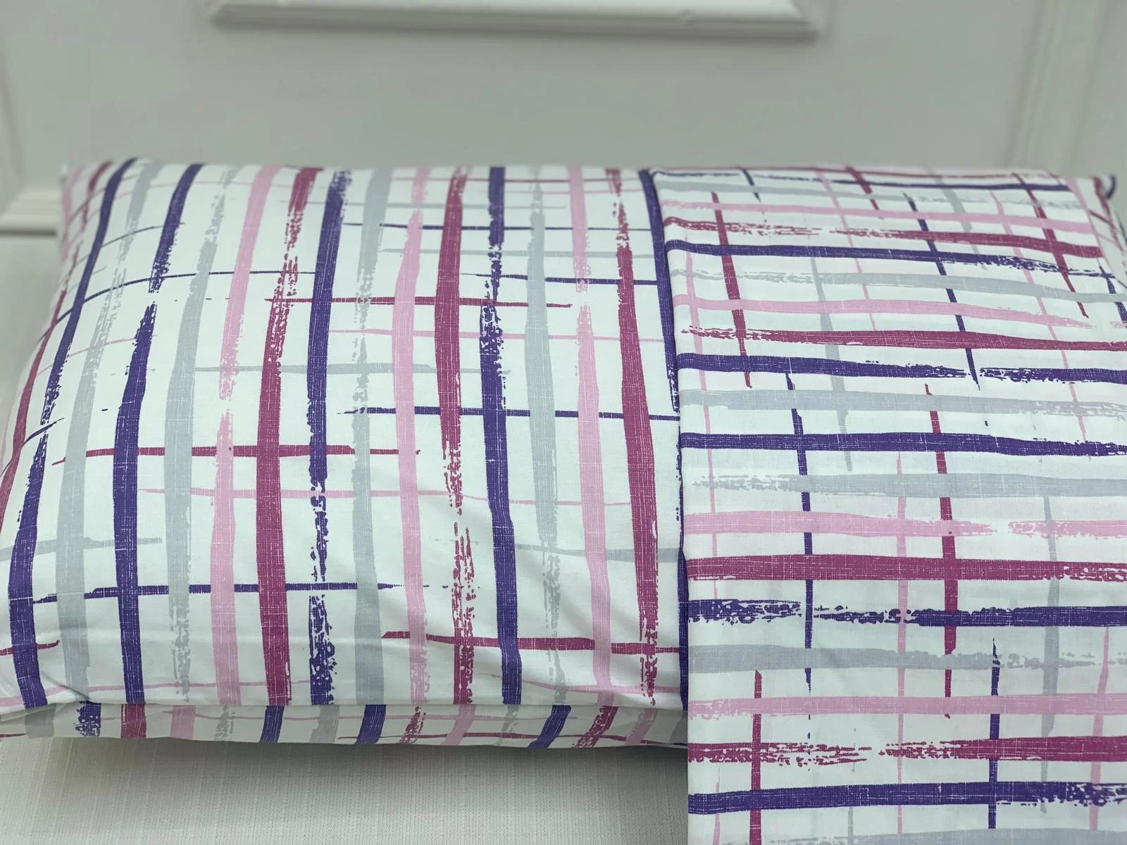 NİVEMESHOME PAINT PATTERNED 2 PIECE PILLOW COVER 50X70