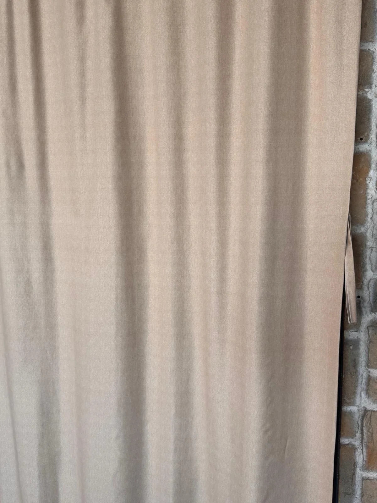 NİVEMESHOME BRANDA BEJ BALKON PERDESİ