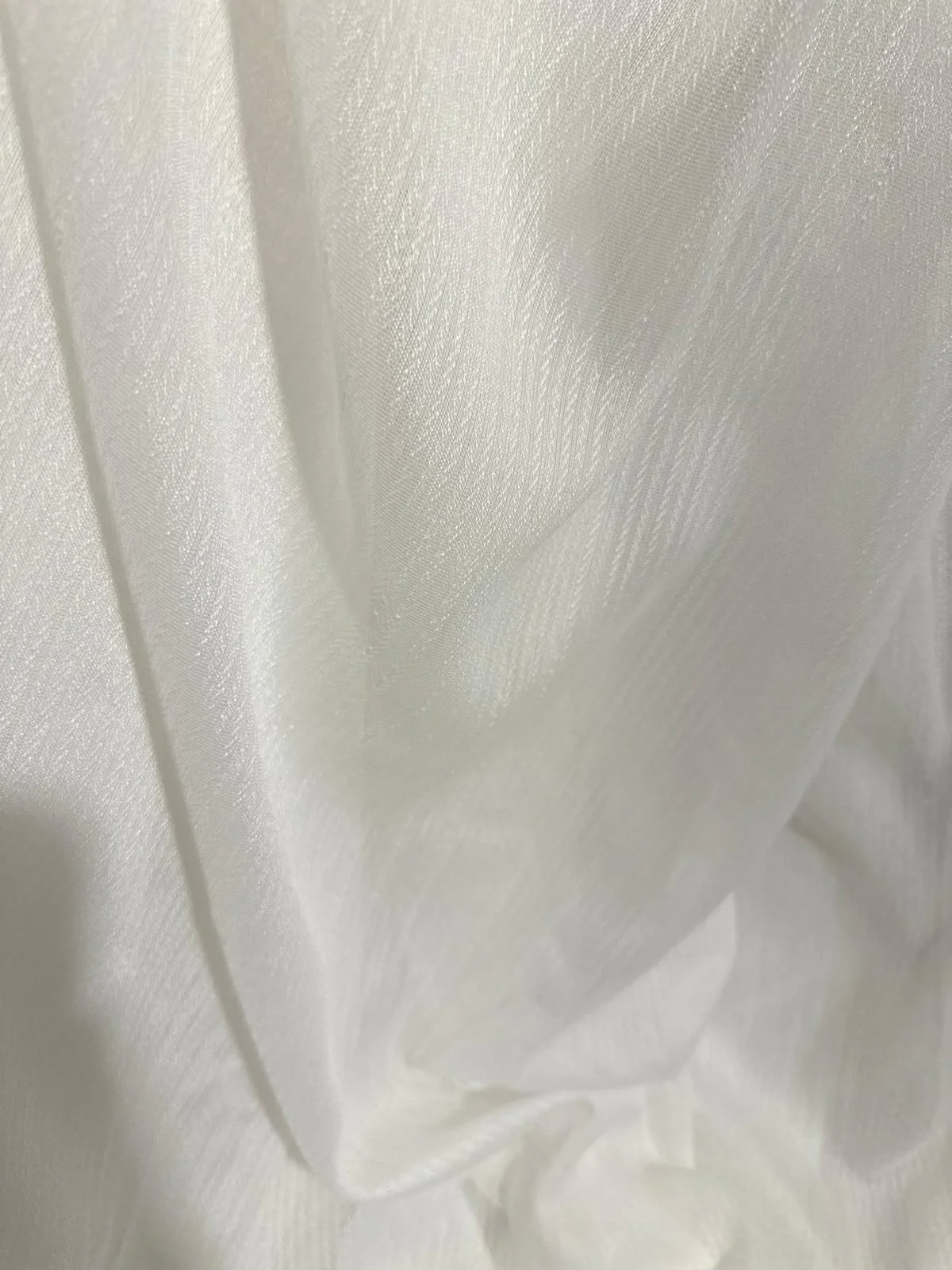 NIVEMESHOME BURCAK EMBROIDERED 1/3 DENSELY PLEATED TULLE CURTAIN APM