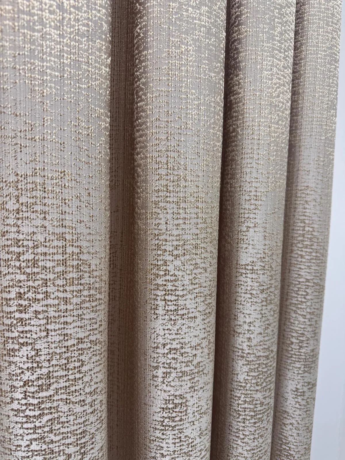 NİVEMESHOME  ÇAĞLA V-5201 KREM  1/3 PİLELİ FON PERDE